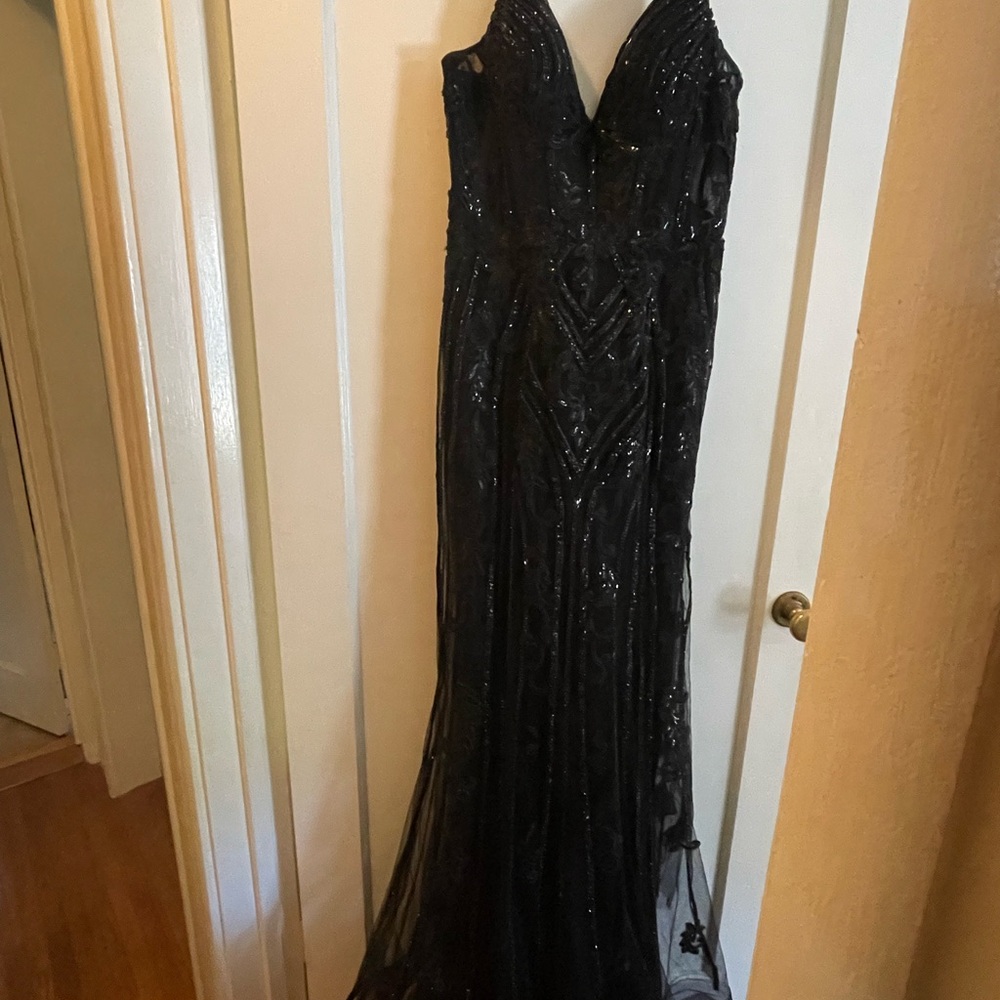 Blossoms promp dress size 8. Excellent condition.